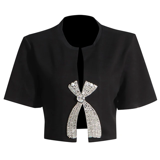 TIERA CROP TOP (BLACK)