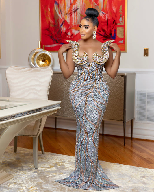 GOLDEN ELEGANCE GOWN