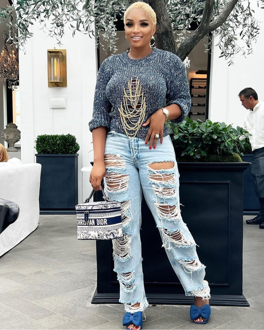 Hollow Knitting Sweater