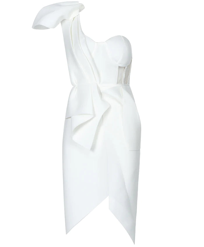 AMARI WHITE DRESS (White)