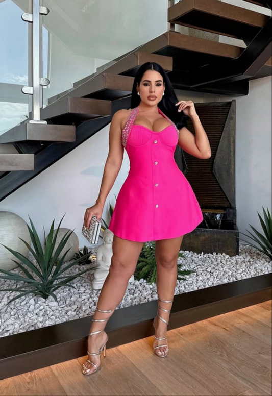 BELLE MINI DRSS (PINK)