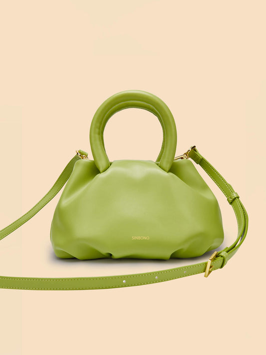 Gal Top Handle Crossbody Bag - Lime Green