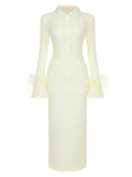 Valea Sweater Dress (Ivory)