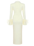 Valea Sweater Dress (Ivory)