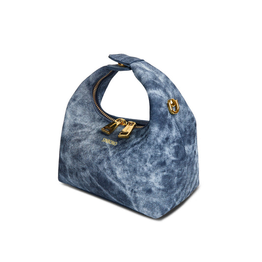 Vienna Top Handle Bag - Deep Blue