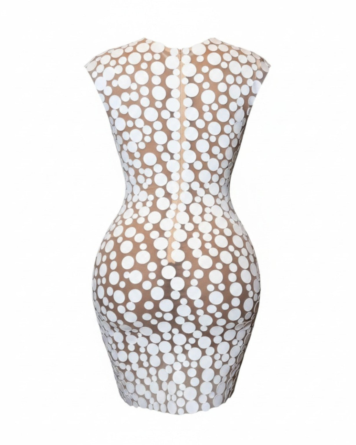 Noir Pearl Dot mini back