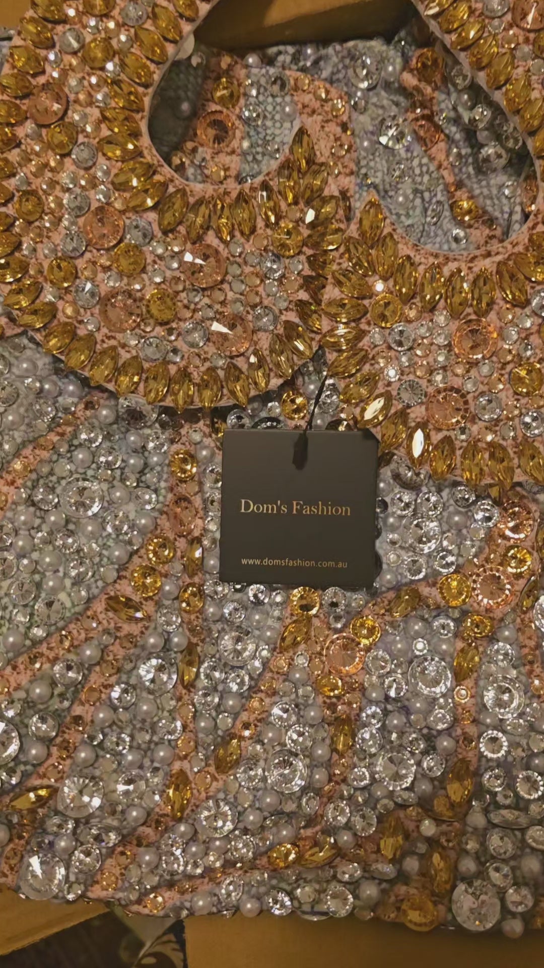 GOLDEN ELEGANCE GOWN