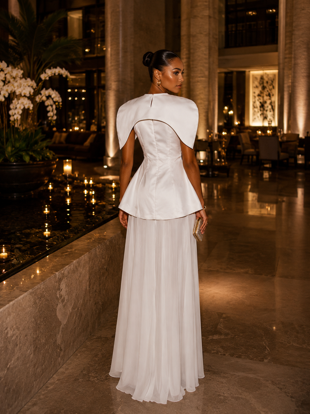 NAVA THREE PIECE SET IN WHITE