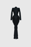 ANNA MAXI DRESS IN BLACK