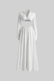 SHENAIE WHITE SKIRT SET