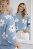 FLORAL SWEATER