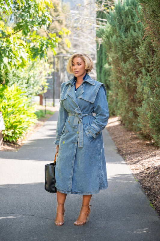 Famous Denim Coat