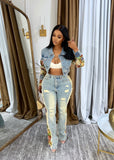 TRISHA DENIM JACKET