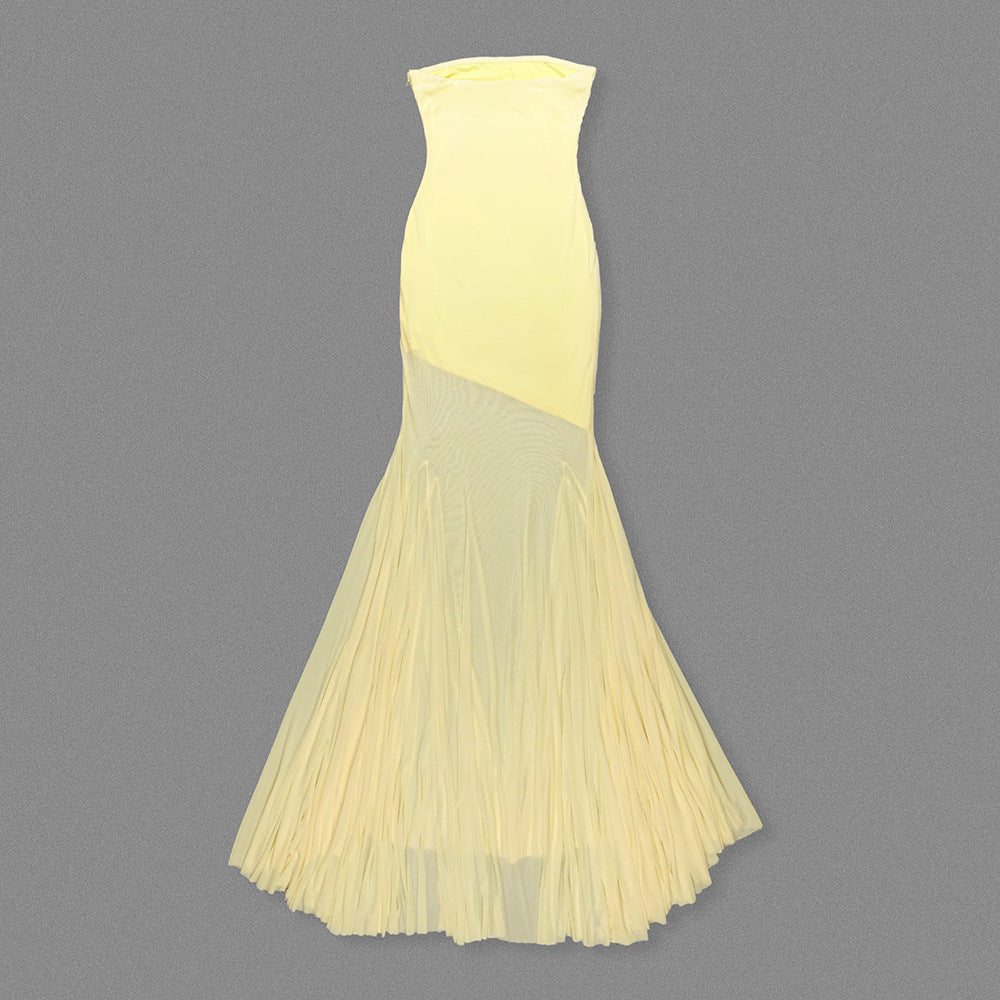 DELICIA STRAPLESS MAXI DRESS