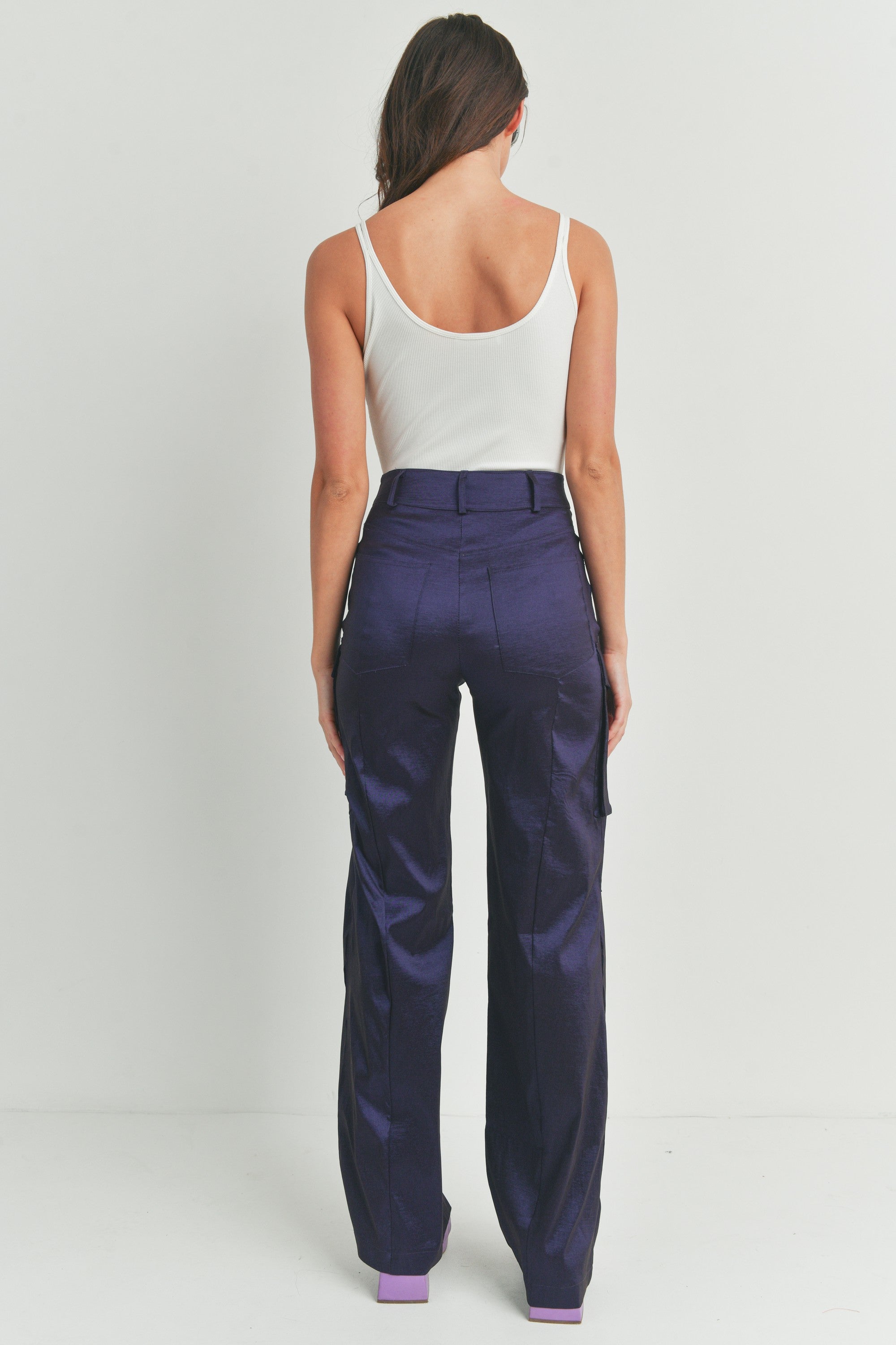 Posh Cargo Pants (Navy)