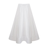 SHENAIE WHITE SKIRT SET