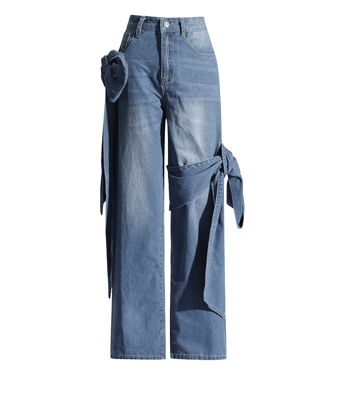 “Denim Bow” Jeans