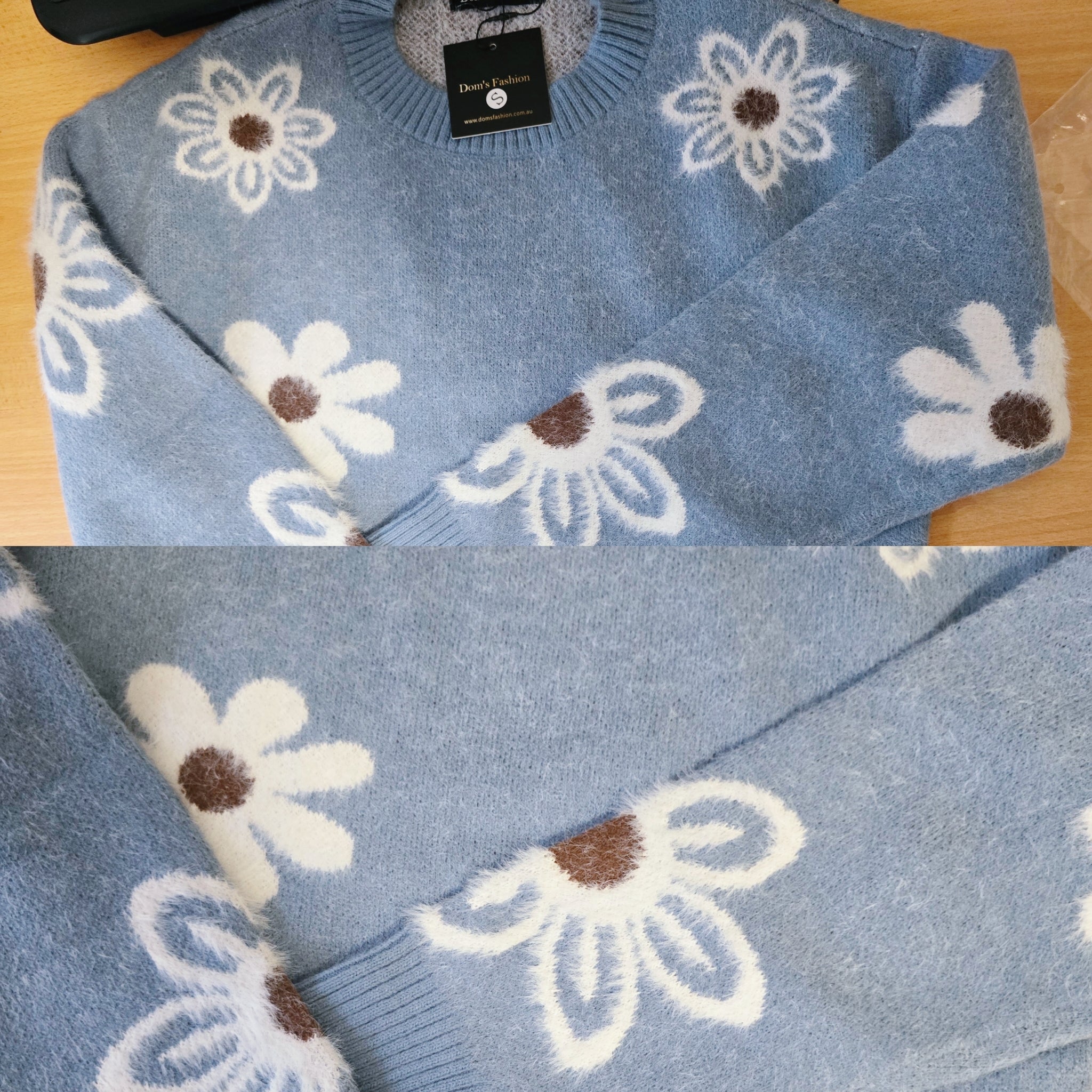 FLORAL SWEATER
