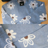 FLORAL SWEATER