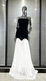 MONROE NOIR PEARL GOWN