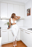 “BIRTHDAY” 2PC SET (White)
