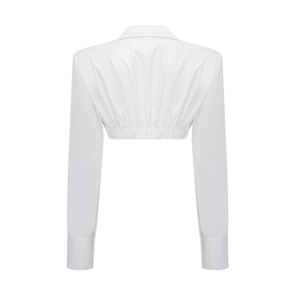 SHENAIE WHITE SKIRT SET