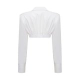 SHENAIE WHITE SKIRT SET