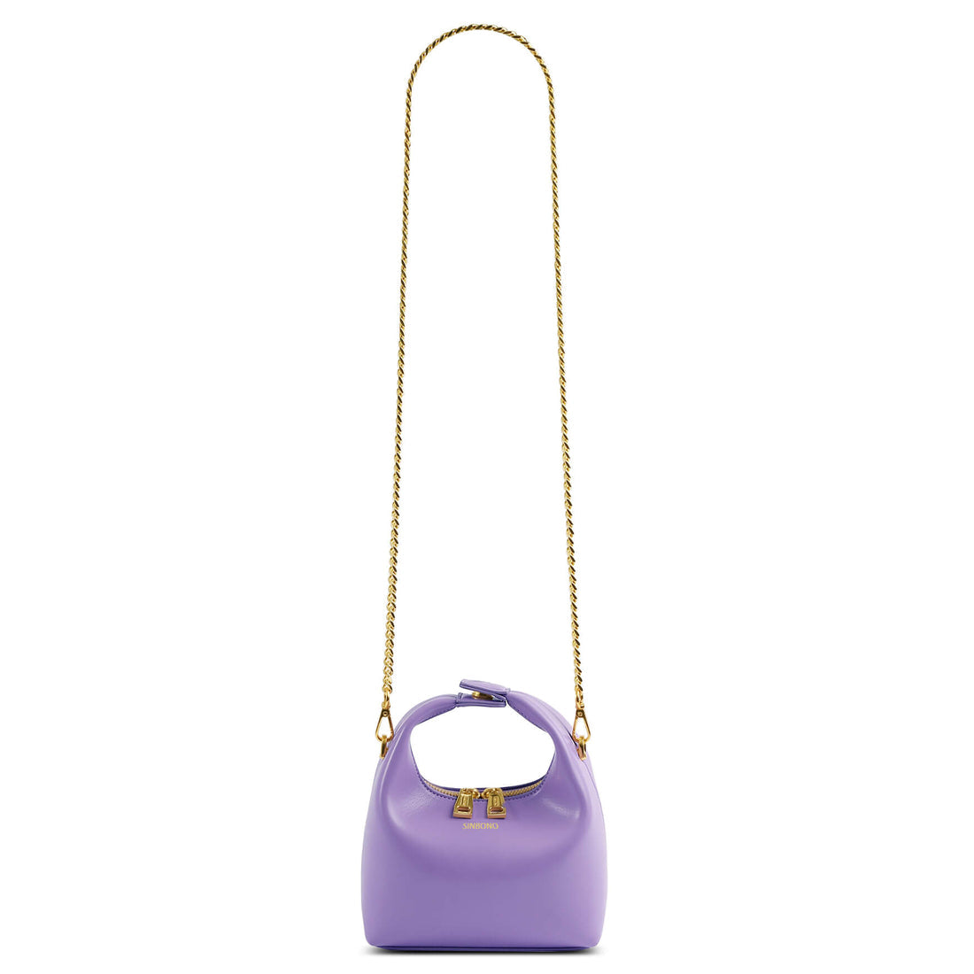 Vienna Top Handle Bag - Purple