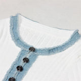 SHENAIE KNITTED DRESS IN WHITE