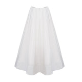 SHENAIE WHITE SKIRT SET