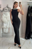 NOIR CRYSTELLE GOWN