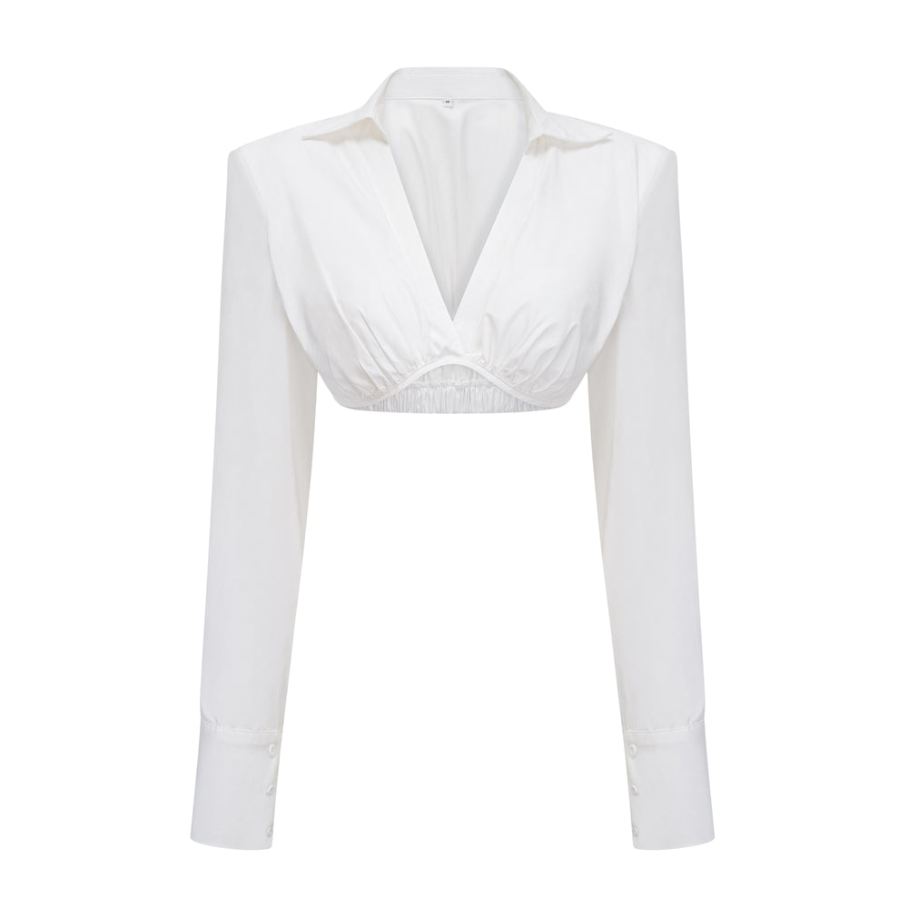 SHENAIE WHITE SKIRT SET