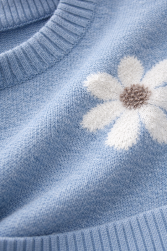 FLORAL SWEATER